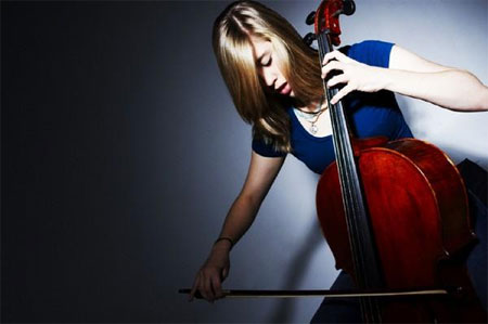 Jess playing Cello